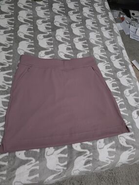 TWO 32 Degrees Stretch A-Line Skorts One In Black One Mauve $ Is For Both
